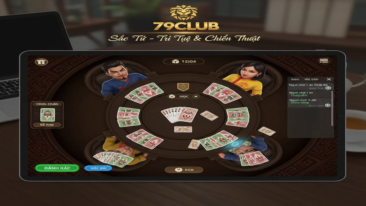 Hướng dẫn chơi bài Sắc Tứ trực tuyến 79Club