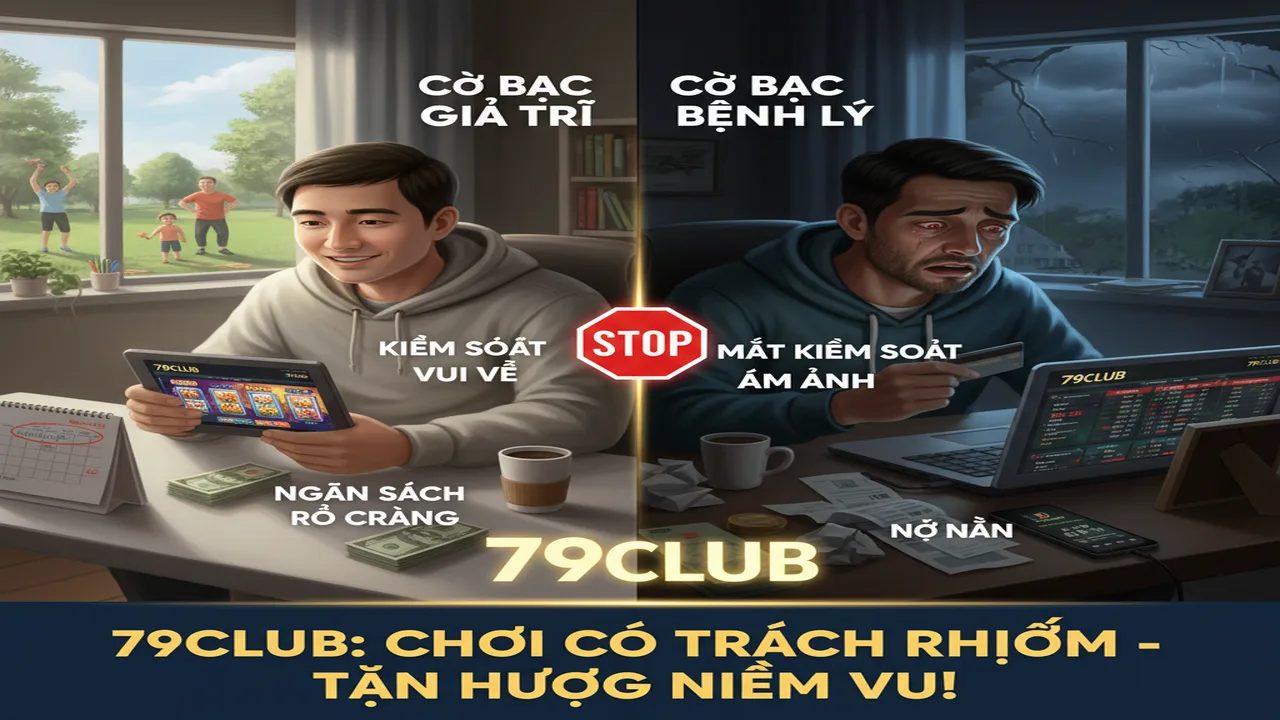 Phân biệt cờ bạc giải trí và cờ bạc bệnh lý 79Club