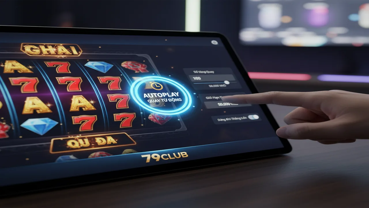 Có nên sử dụng tính năng Quay tự động trong Slot? 79Club