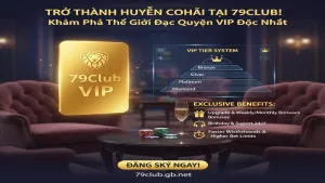 Đặc quyền của thành viên VIP 79Club