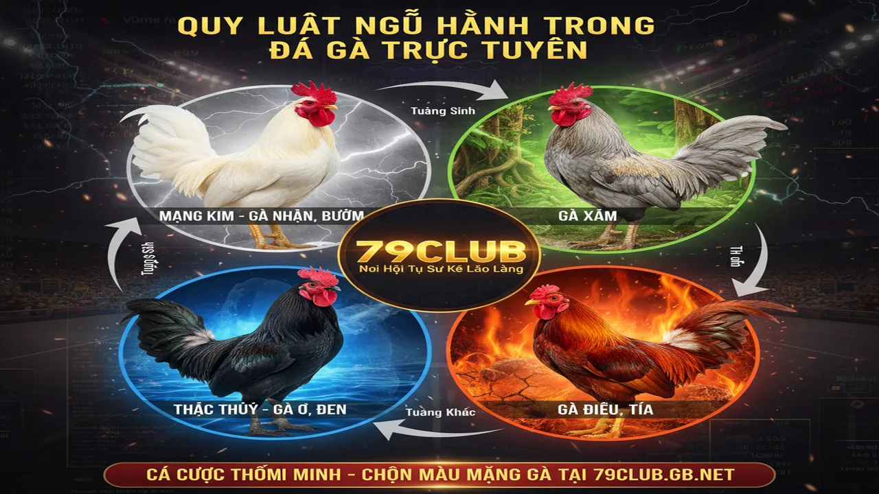 Ý nghĩa của các màu mạng gà trong cá cược đá gà 79Club