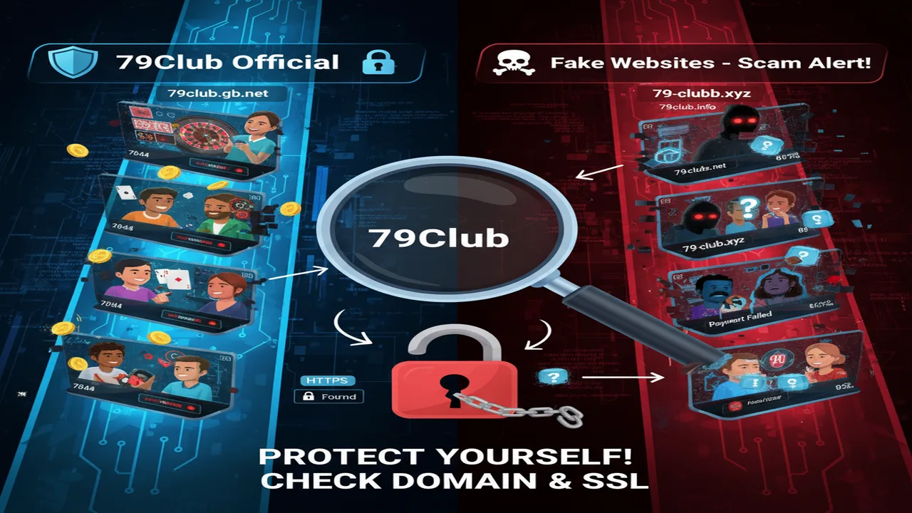 Cách nhận biết website giả mạo để tránh lừa đảo 79Club
