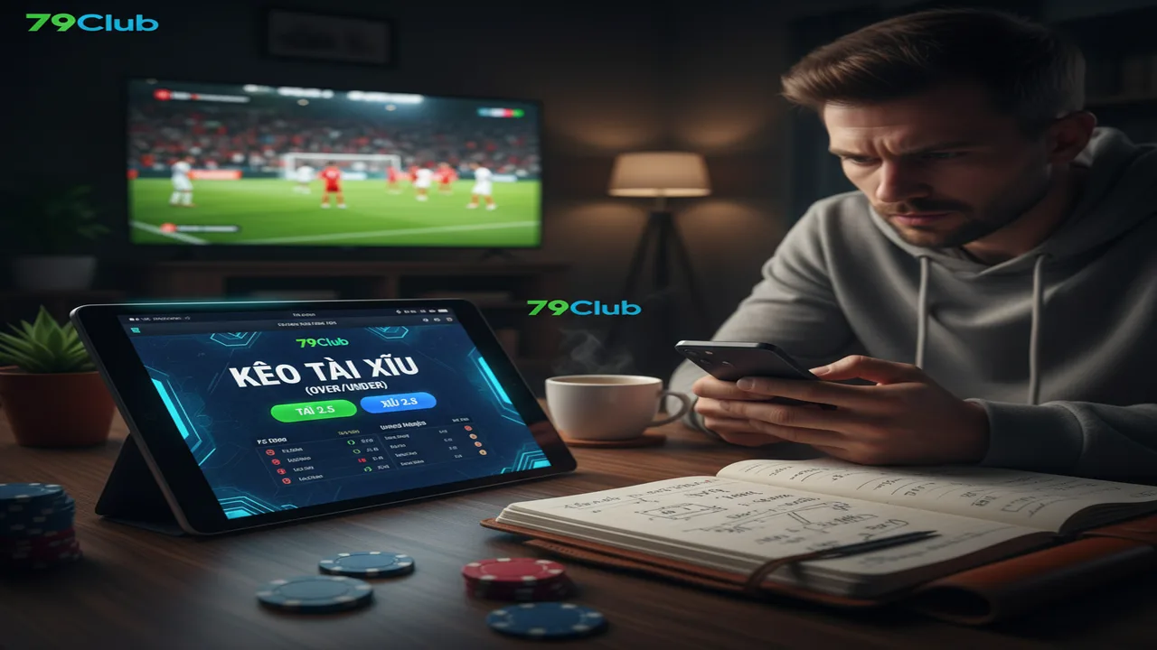 Cách soi kèo Tài Xỉu bóng đá cực chuẩn cho người mới 79Club