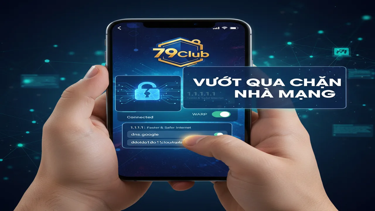Hướng dẫn tải app khi bị nhà mạng chặn 79Club