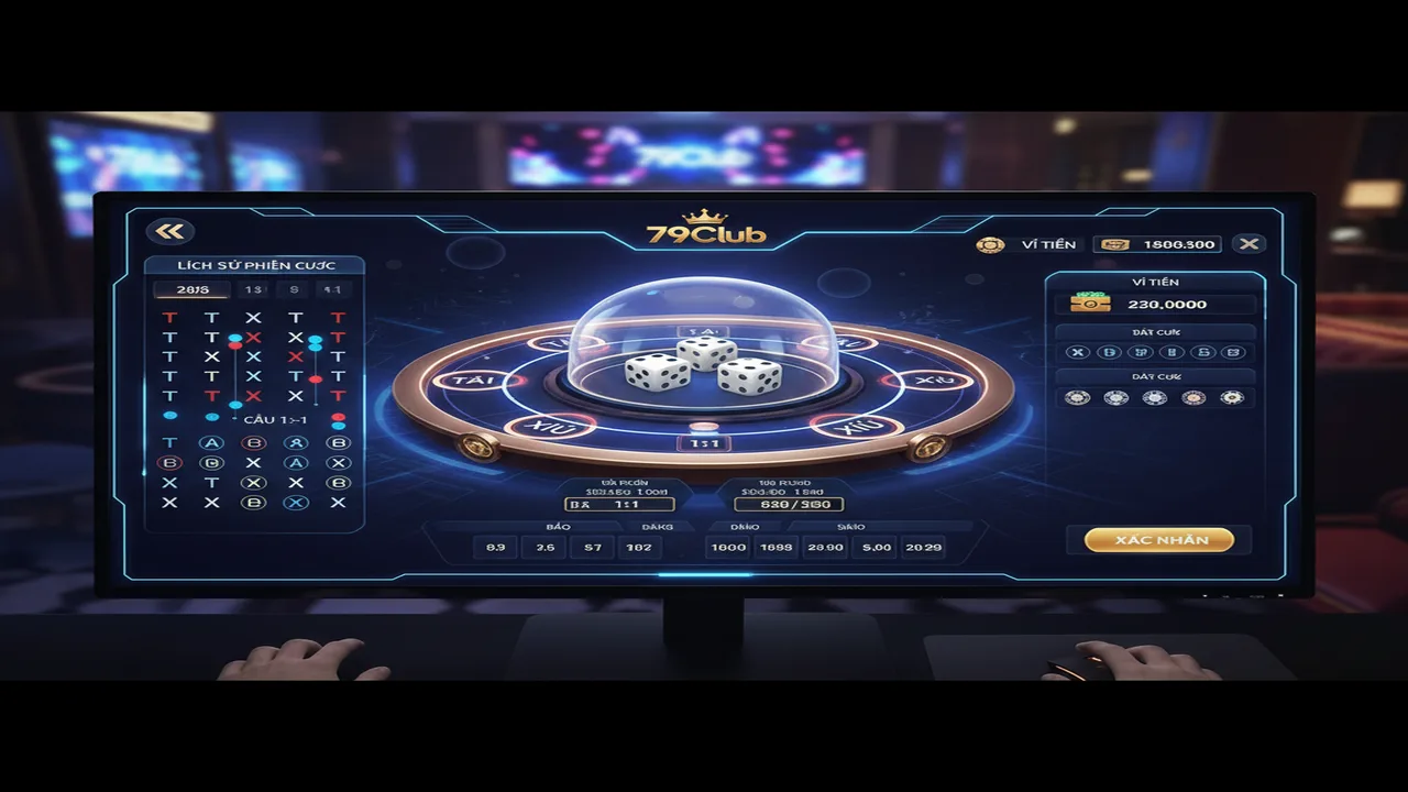 Hướng dẫn chi tiết về cách chơi Tài Xỉu 79Club