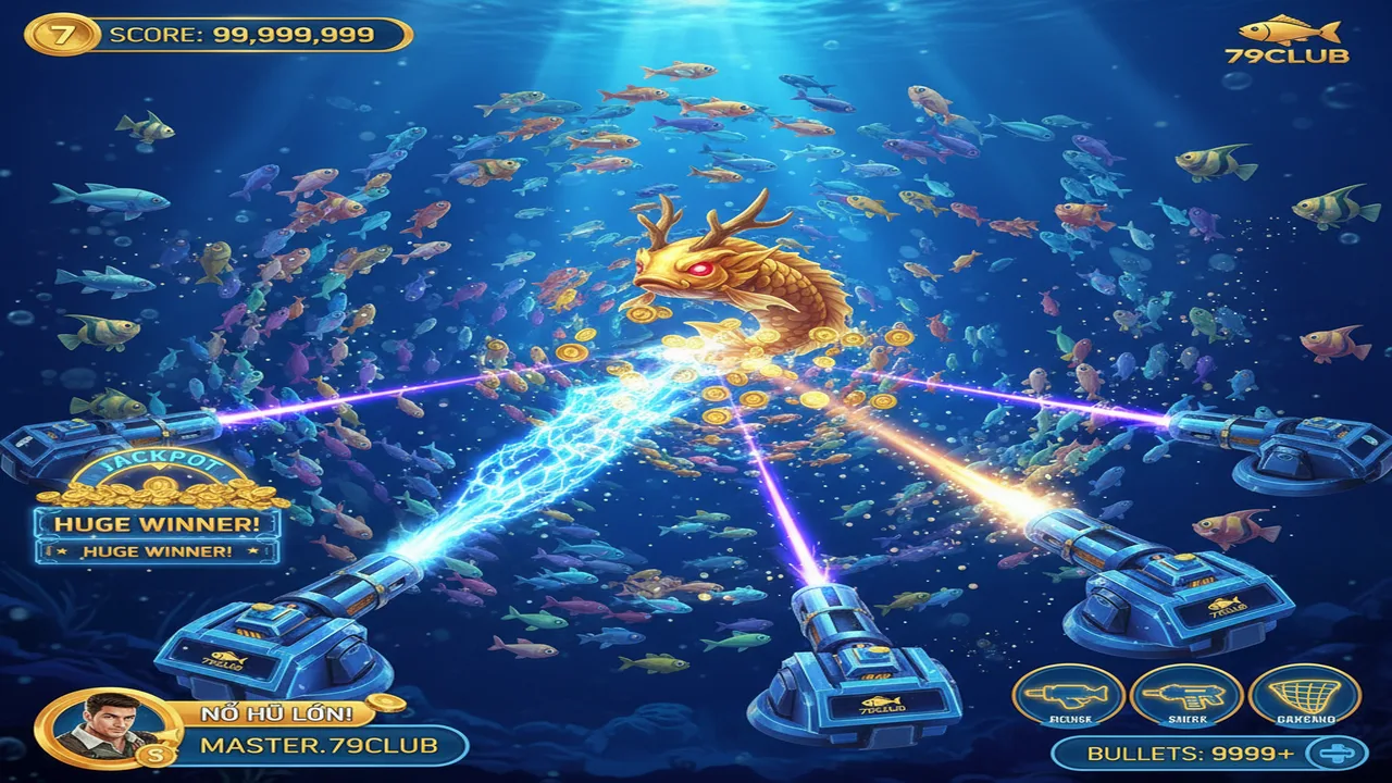 Cách nhận biết thời điểm cá ra nhiều để xả đạn 79Club