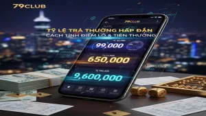 Cách tính điểm lô và tiền thưởng lô đề online 79Club